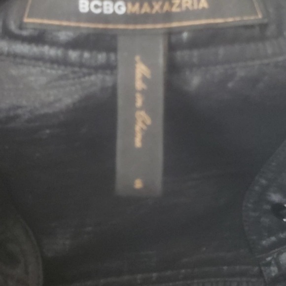 BCBGMAXAZRIA Black Short Sleeve Short Romper Small. - Picture 2 of 5